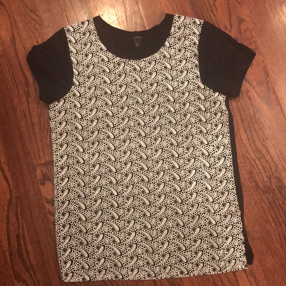 Jcrew eyelet T-shirt